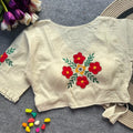 Cotton Embroidered Blouse